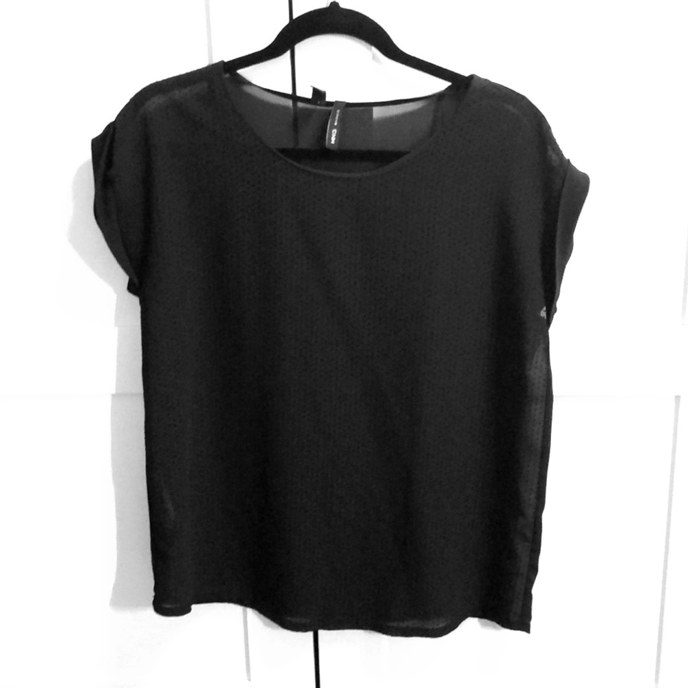 Black Blouse Size M